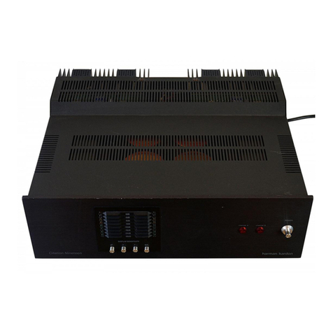 Harman Kardon The Citation Nineteen User manual