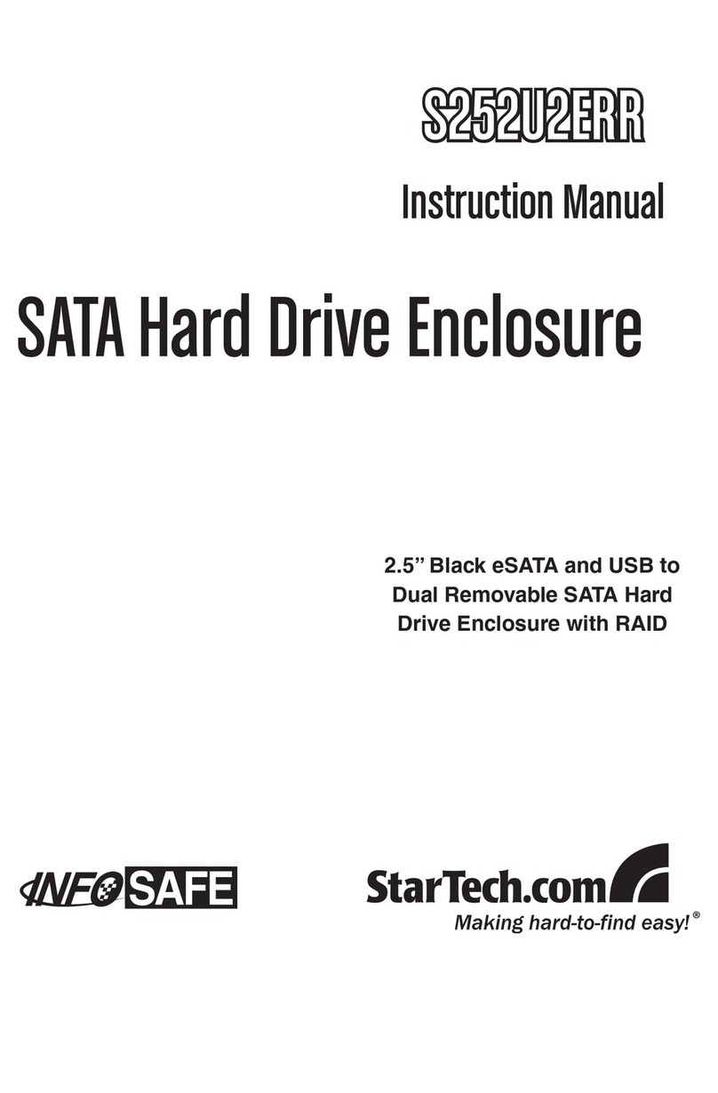 StarTech.com InfoSafe S252U2ERR User manual