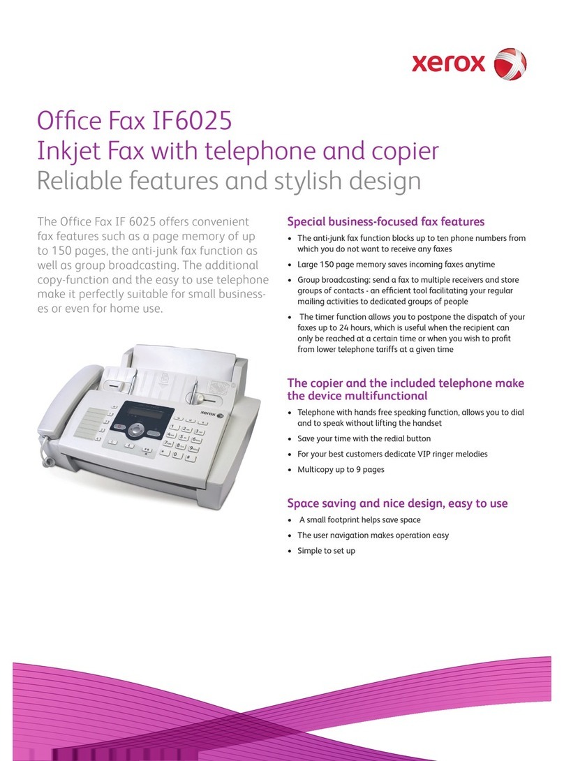 Xerox IF6025 User manual