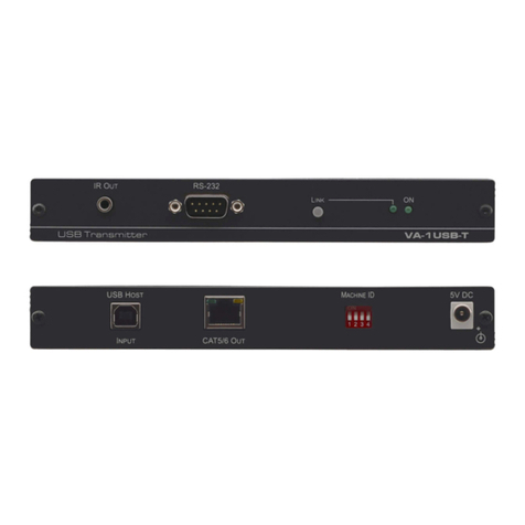 Kramer VA-1USB-T User manual
