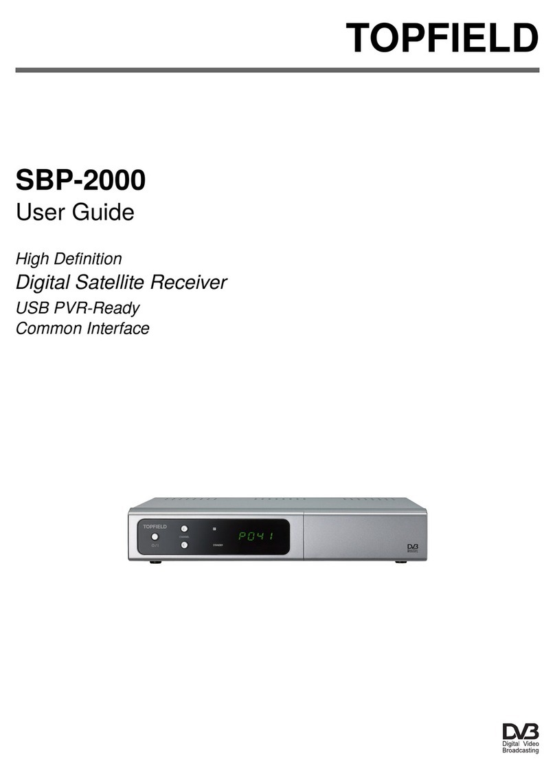 Topfield SBP-2000 user guide