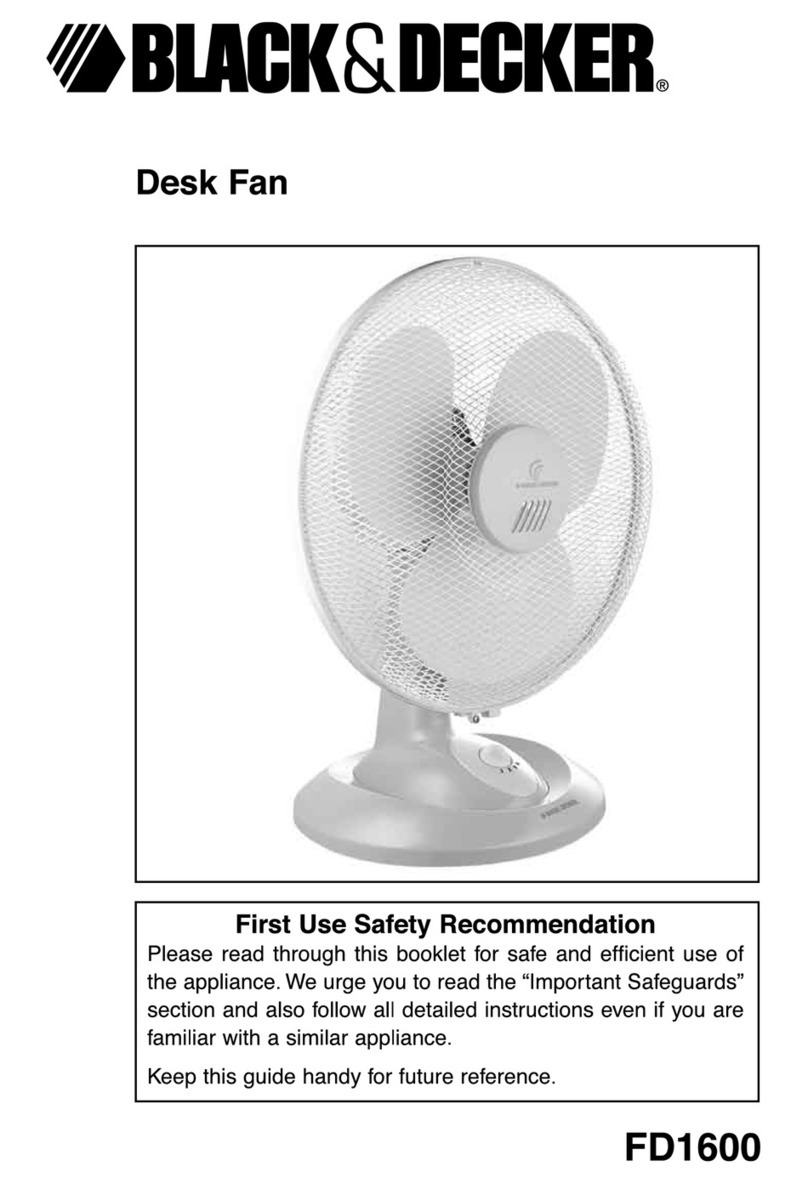 Black & Decker FD1600 user manual