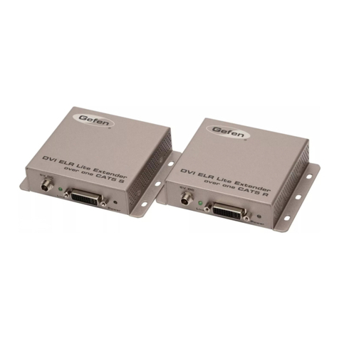 Gefen EXT-DVI-1CAT5-SR user manual