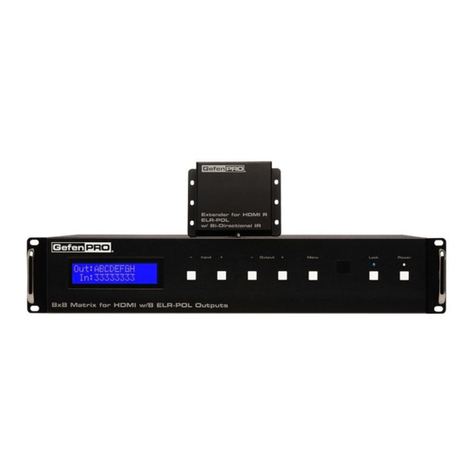 Gefen GEF-HDFST-848-8ELR User manual
