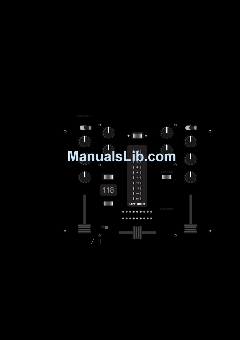 Behringer Pro Mixer VMX100 user guide