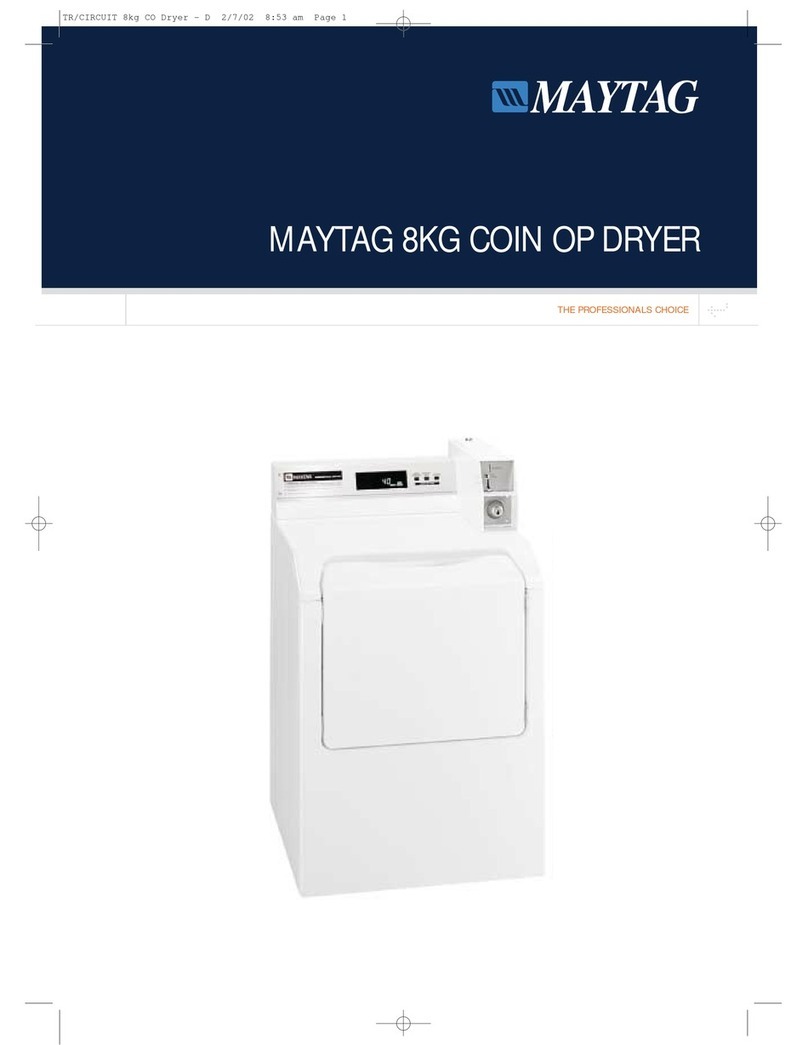 Maytag MDG21PD Installation and operation manual