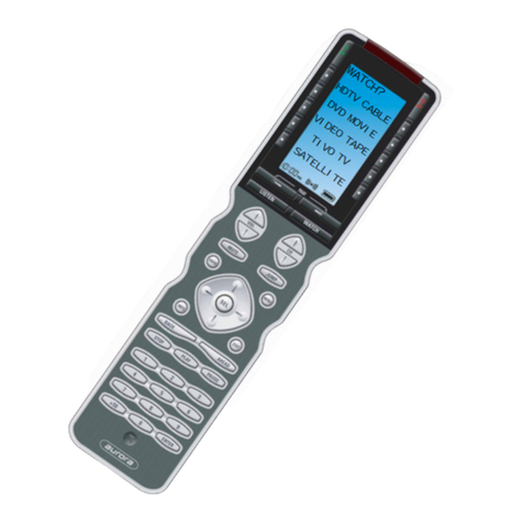 Universal Remote Control Aurora MX-950 Owner's manual