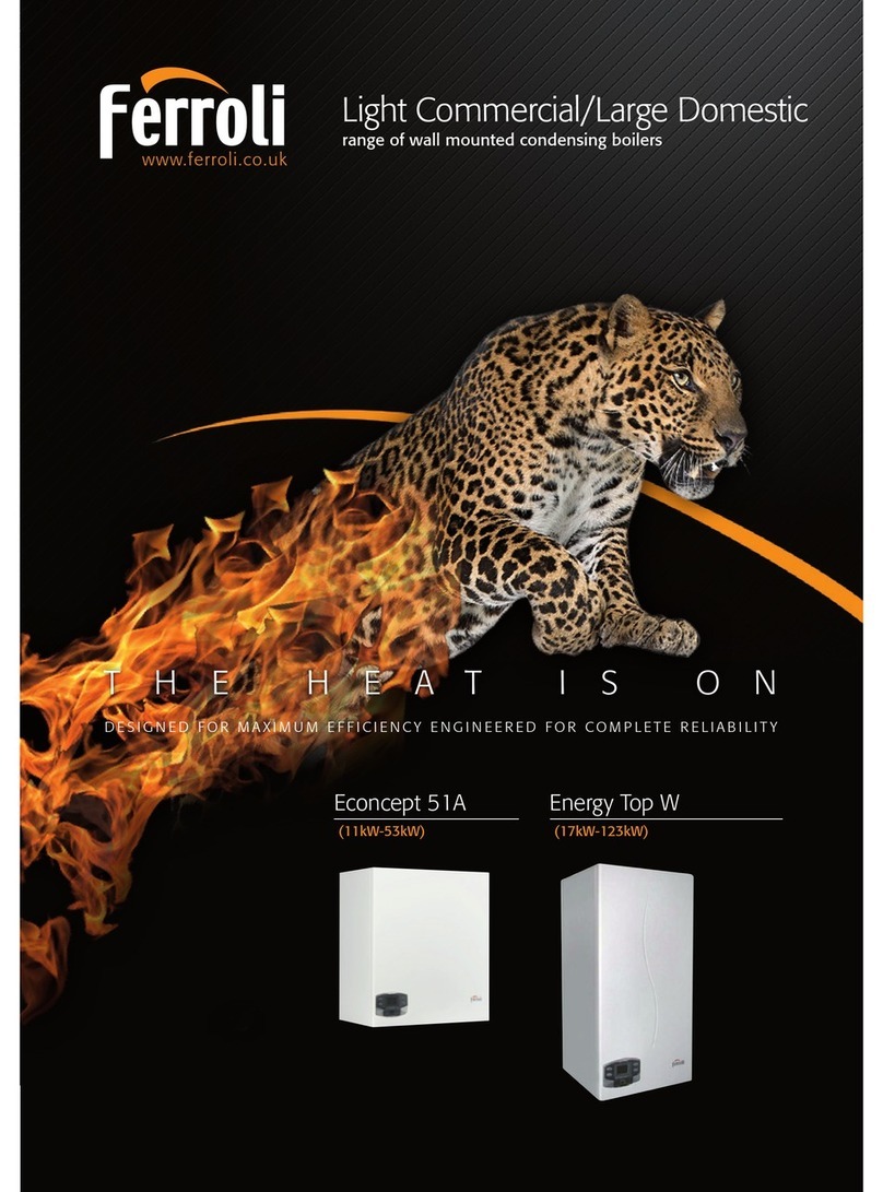Ferroli ECONCEPT 51 A User manual Ferroli ECONCEPT 51 A User manual