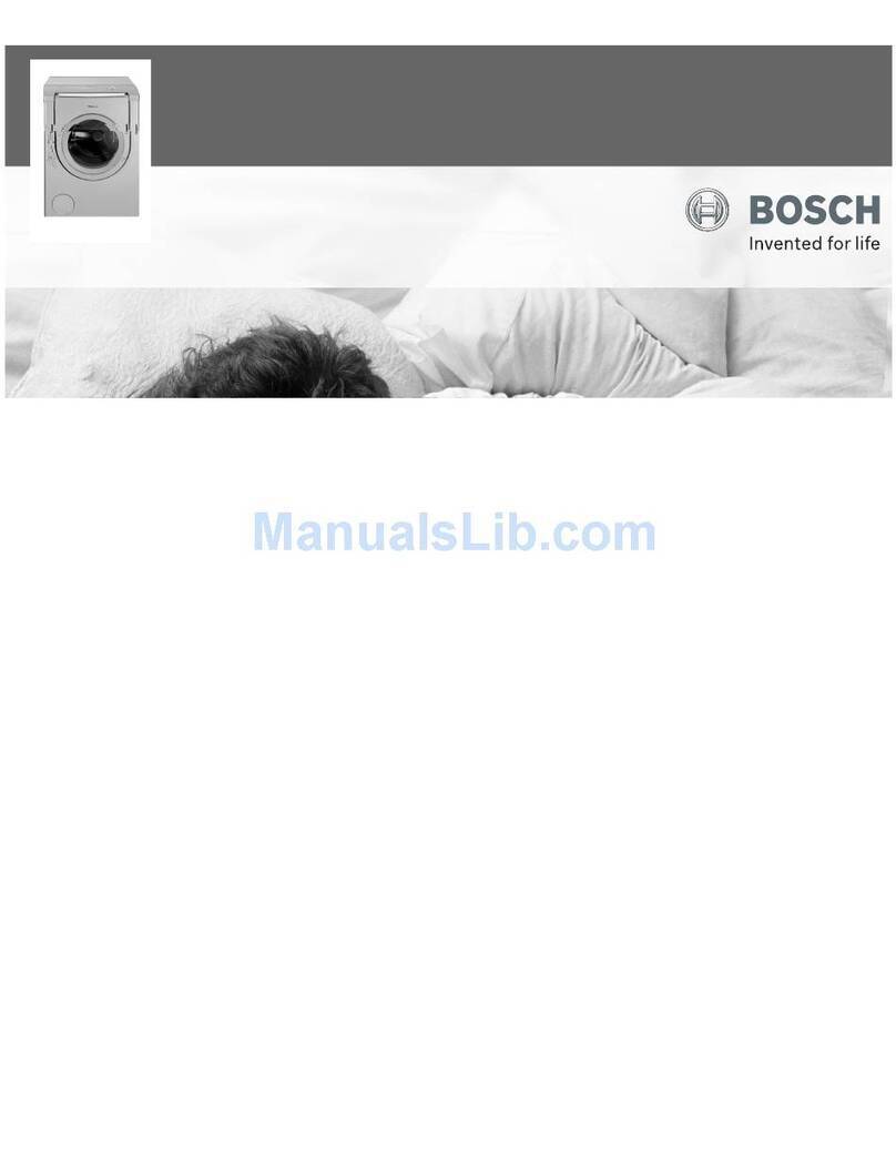 Bosch WTMC 652SUC User manual