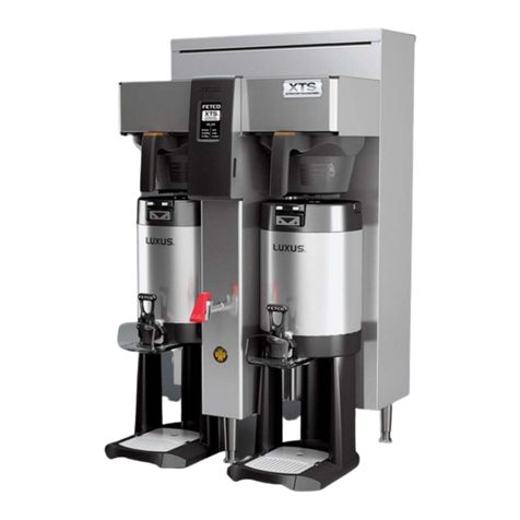 Fetco CBS-2142XTS User manual