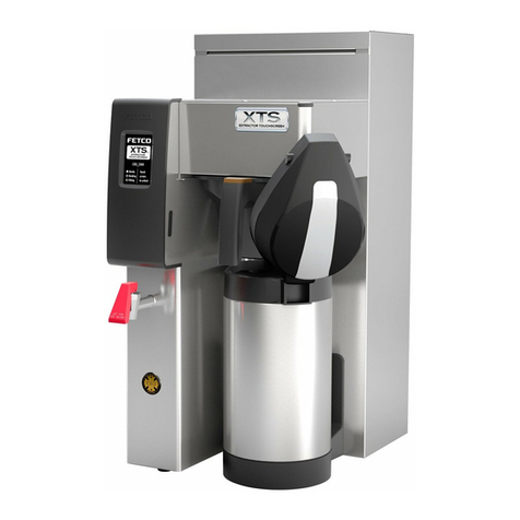 Fetco CBS-2131 XTS User manual