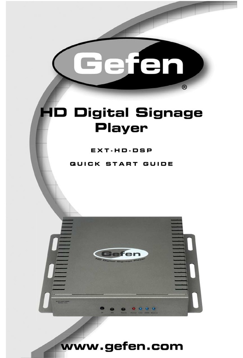 Gefen EXT-HD-DSP quick start guide
