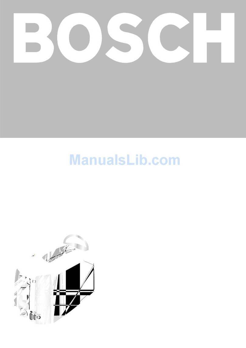 Bosch TAT 462 User manual
