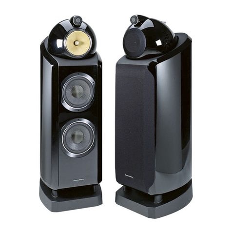 Bowers & Wilkins 800 Diamond User manual