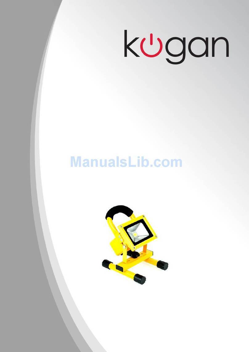 Kogan KALEDFLRECA user manual