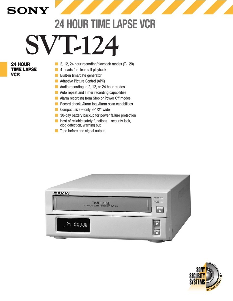 Sony SVT-124 User manual