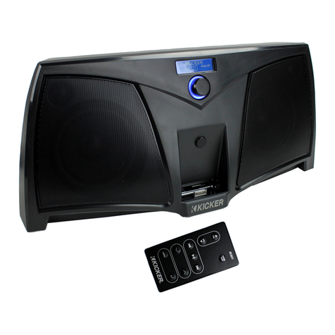 Kicker iKick iK501 owner's manual