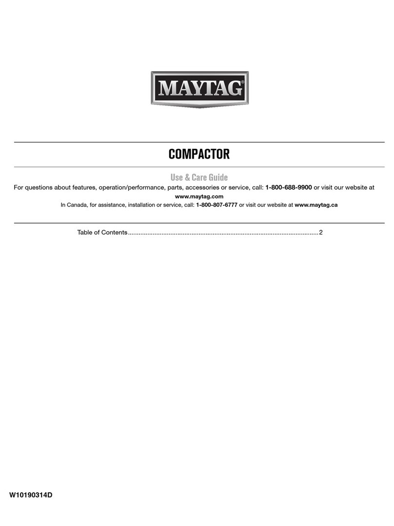 Maytag MTUC7000AWS Use & care guide