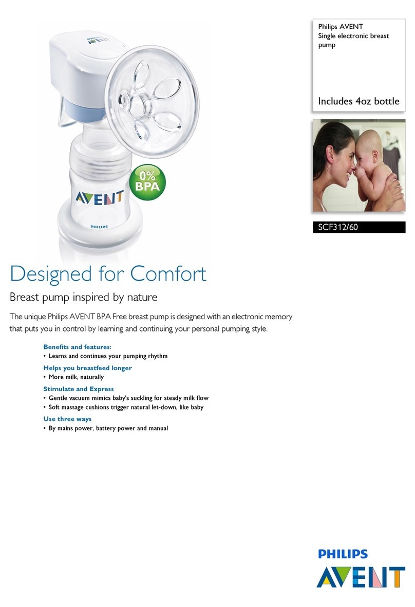 Philips AVENT SCF312/60 User manual Philips AVENT SCF312/60 User manual