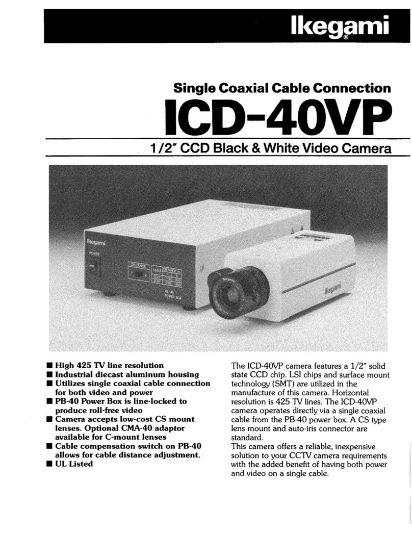Ikegami ICD-40VP User manual