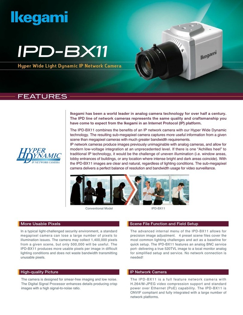 Ikegami IPD-BX11 User manual