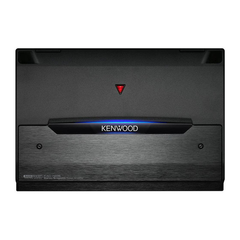 Kenwood KAC-7205 instruction manual
