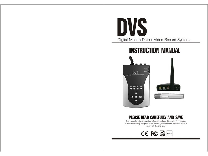 DVS Digital Motion Detect Video REcord System instruction manual