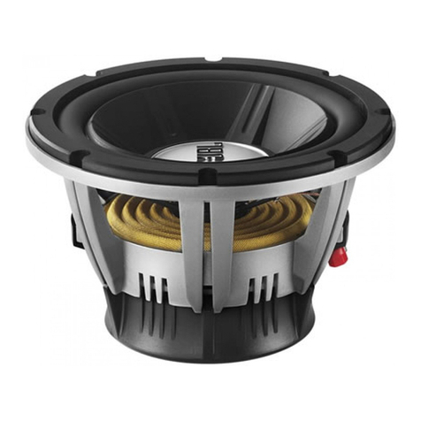 JBL Grand Touring GTO1014 manual