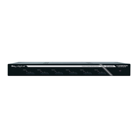 Key Digital KD-4x8CS Champion User manual