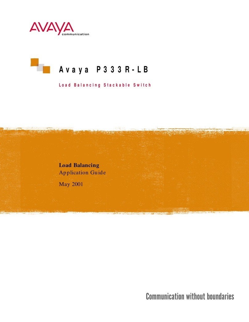 Avaya P333R-LB Application guide Avaya P333R-LB Application guide