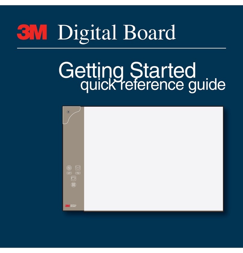3M Digital Board User manual