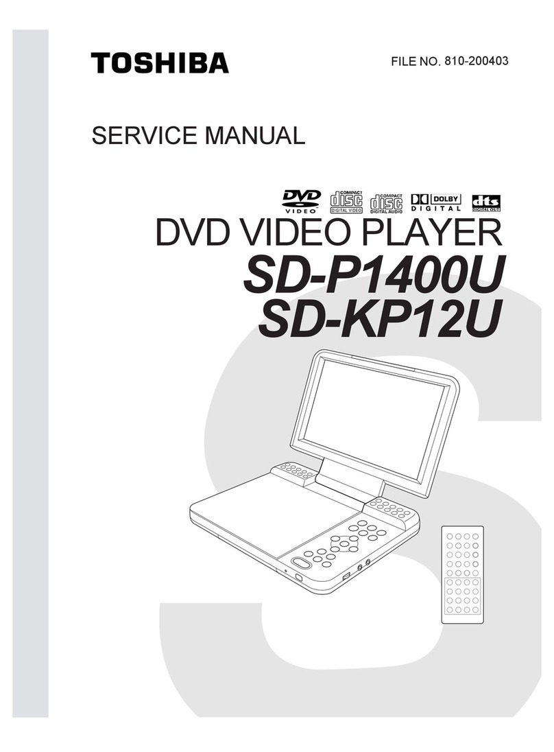 Toshiba SD-P1400U User manual