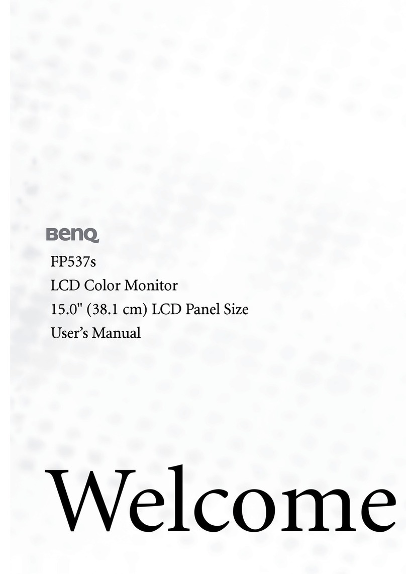 BenQ FP537s User manual