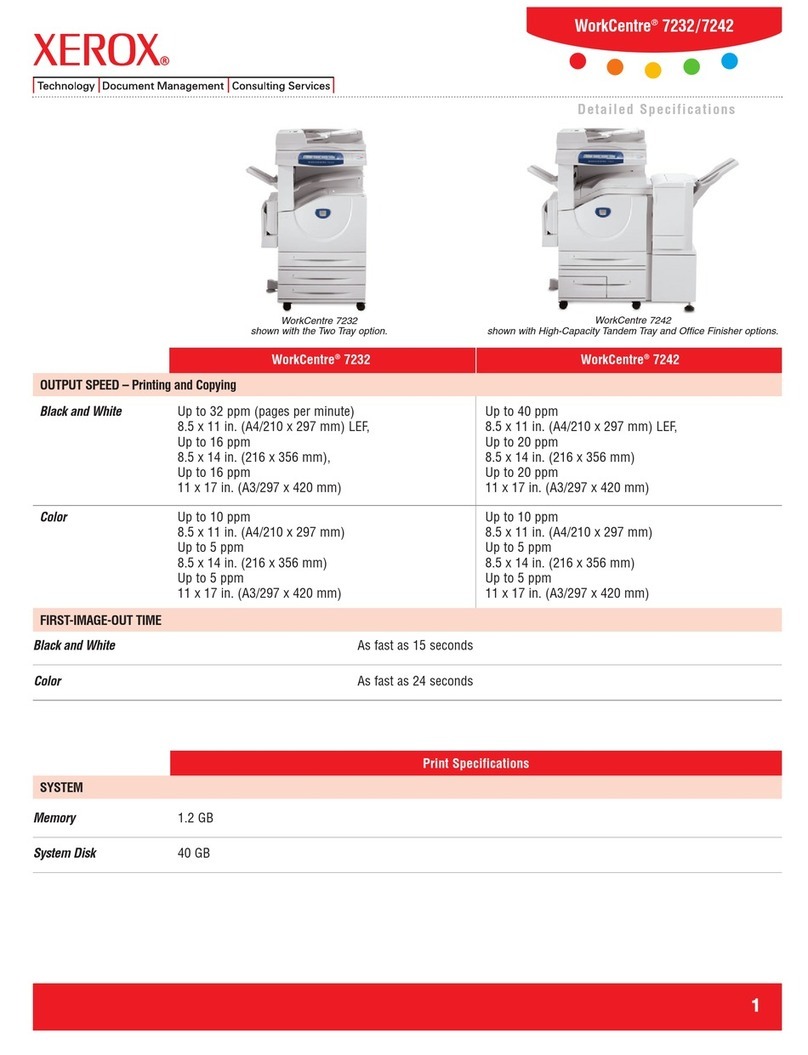 Xerox WorkCentre 7232 User manual
