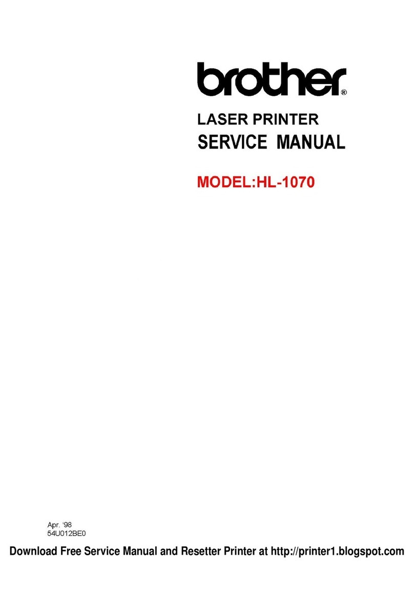 Brother HL-1070 User manual