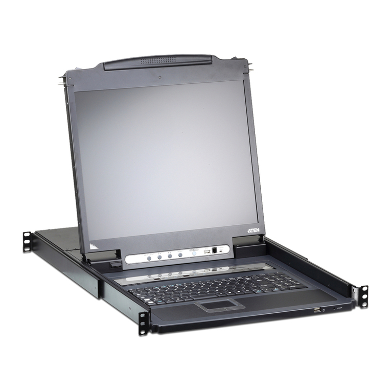ATEN Slideaway CL5708 User manual