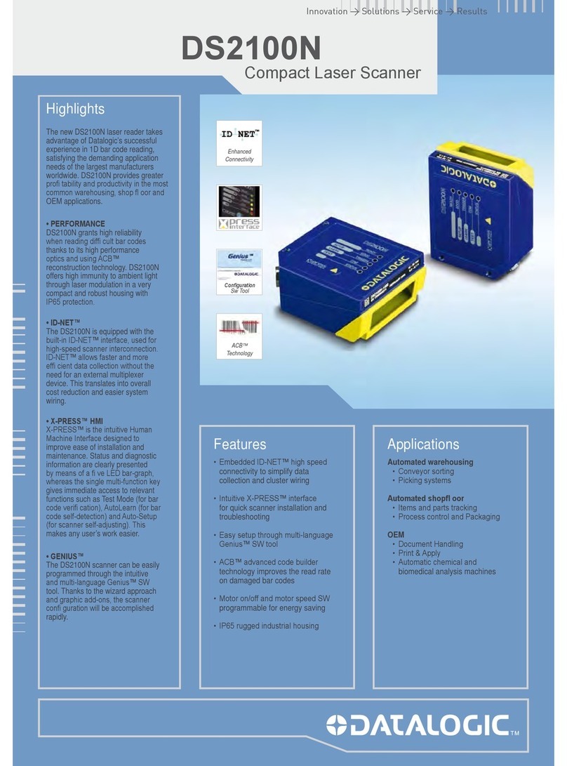 Datalogic DS2100N Brochure & specs