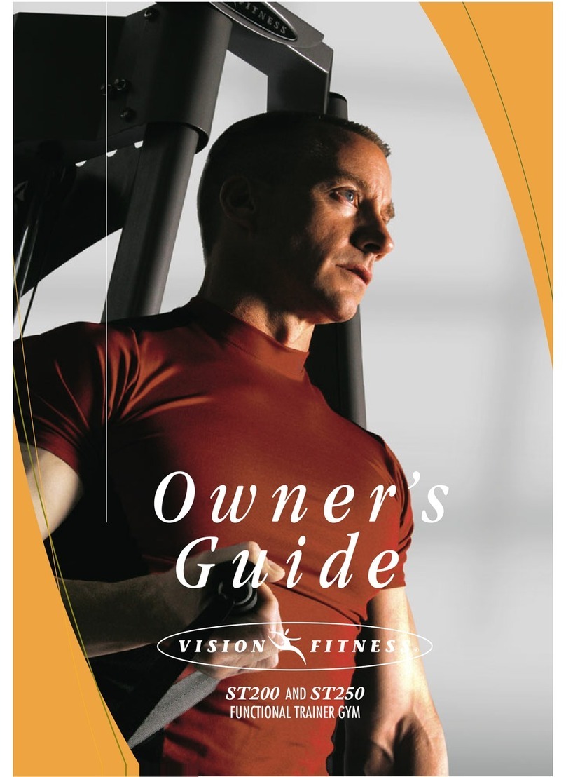 Vision Fitness ST200 owner's guide