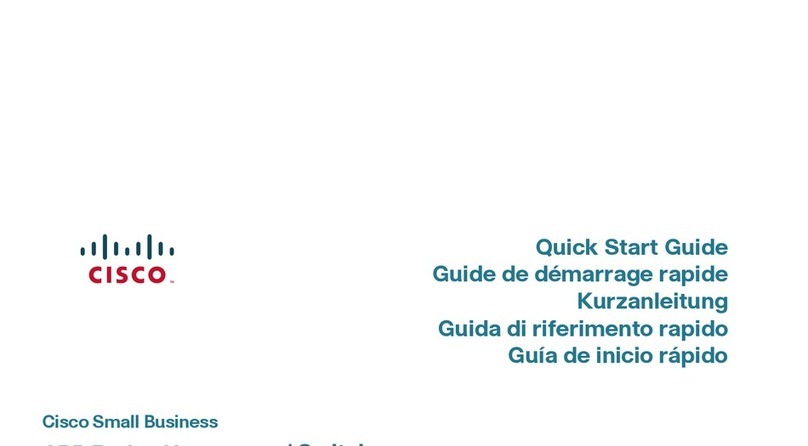 Cisco 100 Series User manual