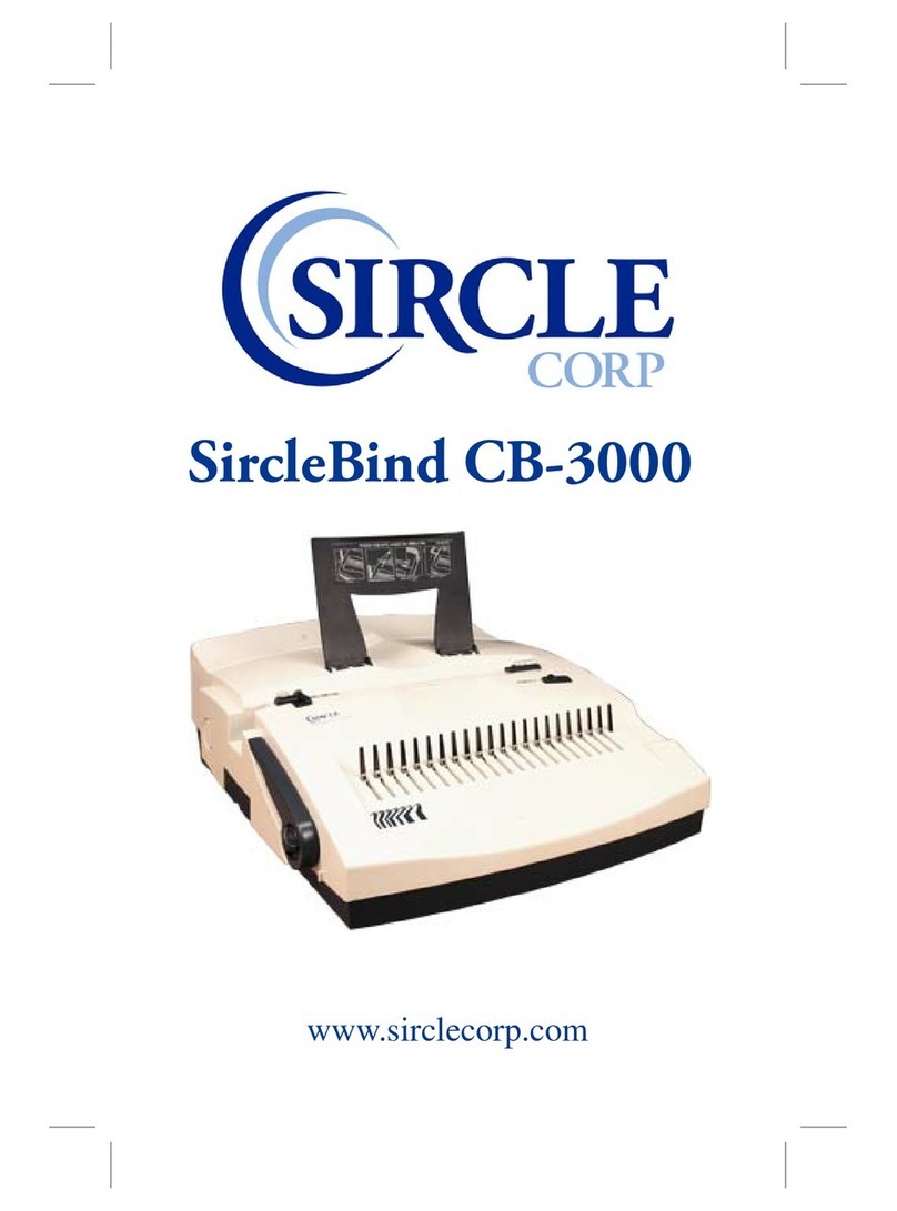 Sircle SircleBind CB-3000 User manual