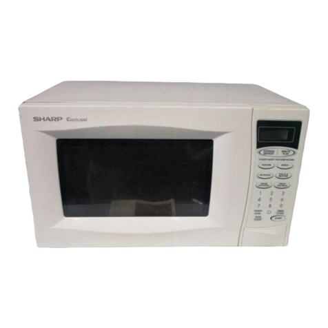 Sharp R-202EW User manual