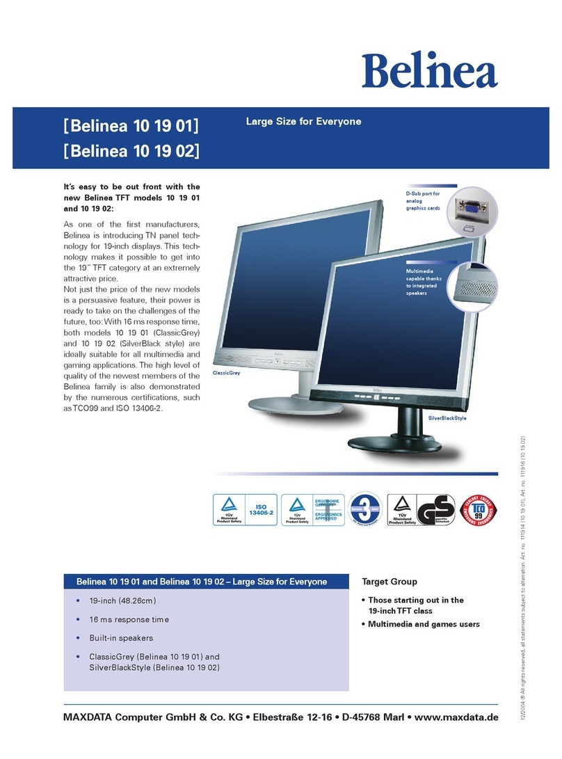 MAXDATA Belinea 10 19 01 Instruction manual