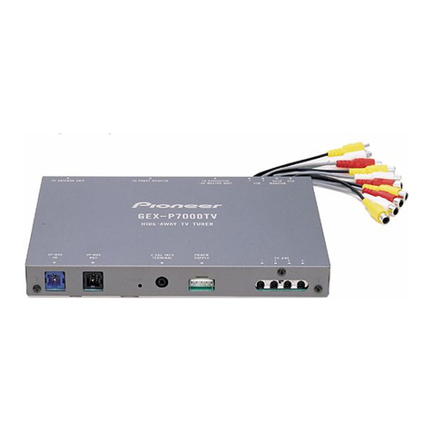 Pioneer GEX-P7000TV User manual