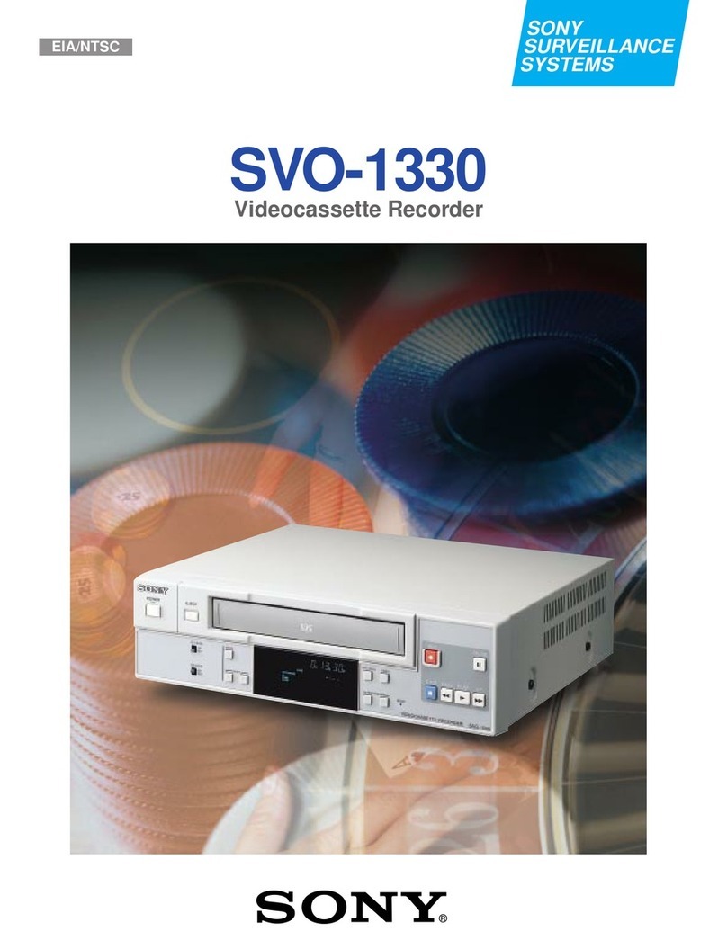 Sony SVO-1330 Brochure & specs