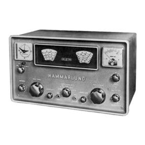Hammarlund HQ-100 User manual