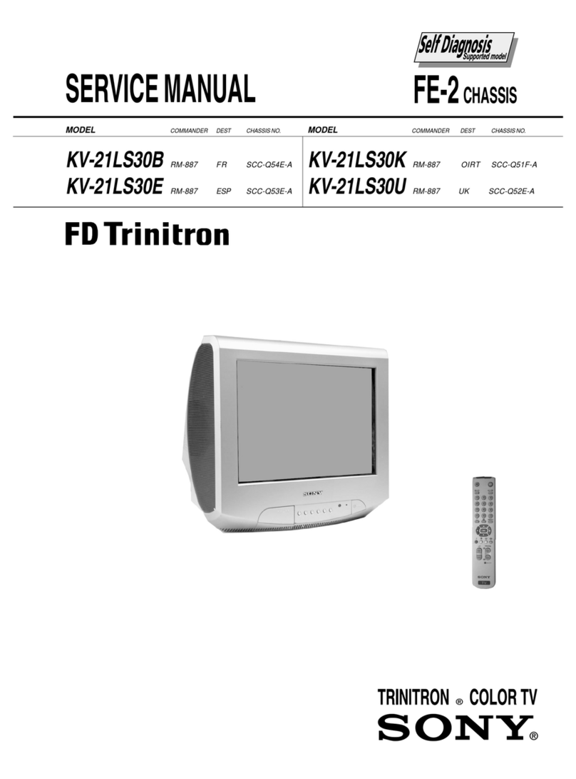 Sony KV-21LS30B User manual