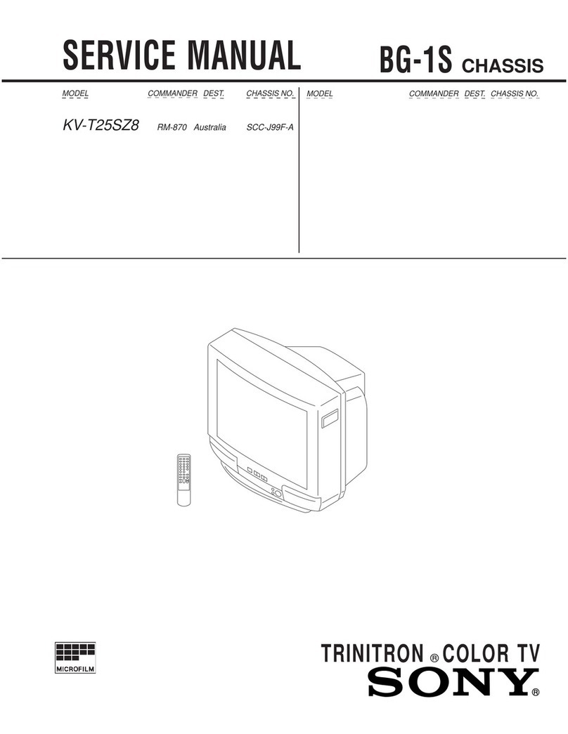 Sony TRINITRON KV-T25SZ8 User manual