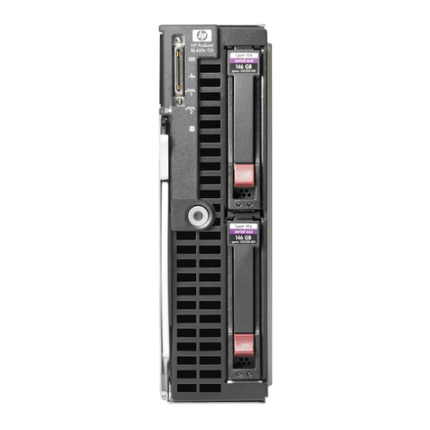HP ProLiant BL460c G6 User manual