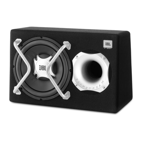 JBL GT-BassPro12 User manual