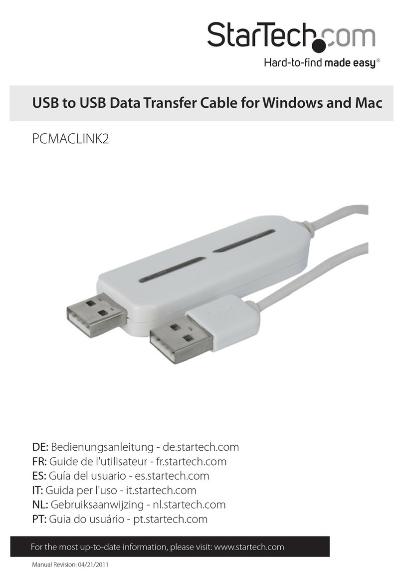 StarTech.com PCMACLINK2 User manual
